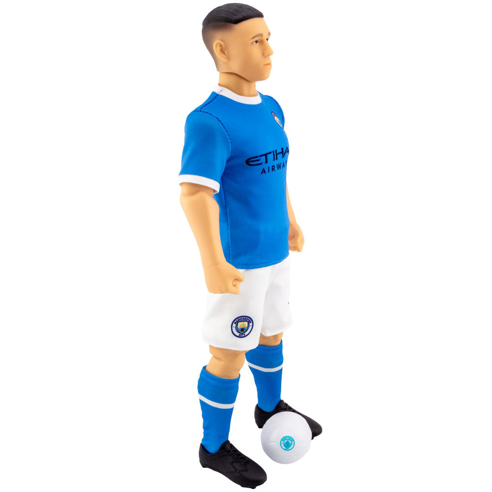 High - Quality Manchester City FC Phil Foden Collectible Action Figure for Football Fans