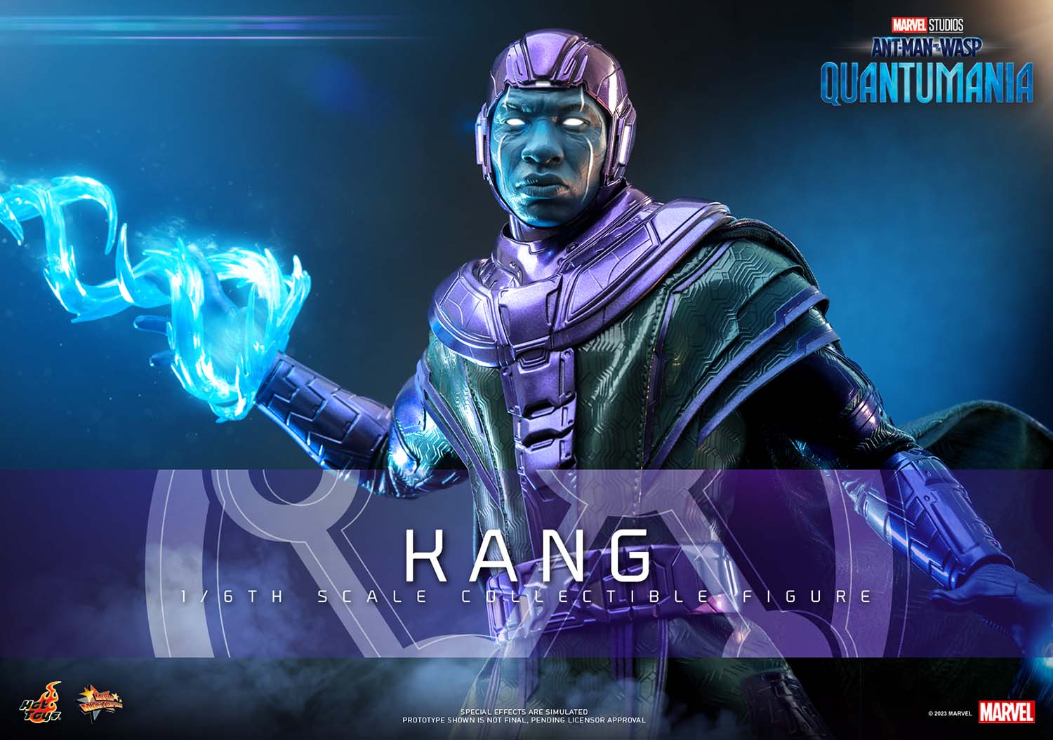 Hot Toys 1/6th Scale Marvel's Ant-Man and the Wasp: Quantumania Kang The Conqueror Collectible Figure