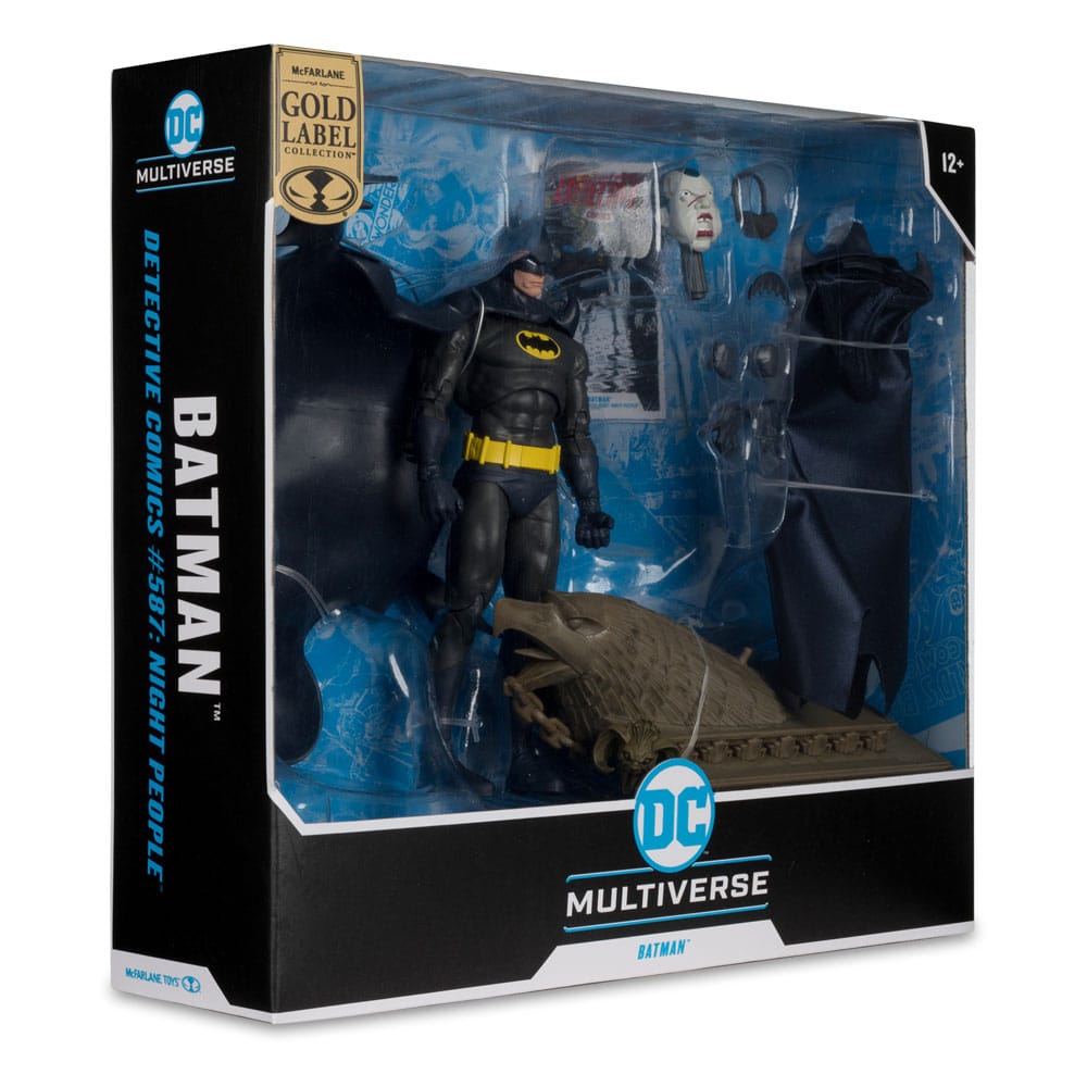 McFarlane DC Multiverse Exclusive Gold Label 7-Inch Batman Action Figure (Detective Comics #587)