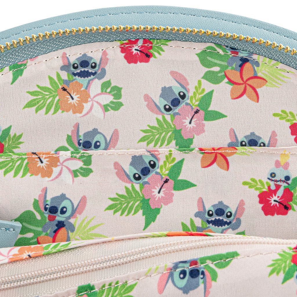 Loungefly Disney Lilo & Stitch Luau Cosplay Adjustable Crossbody Purse