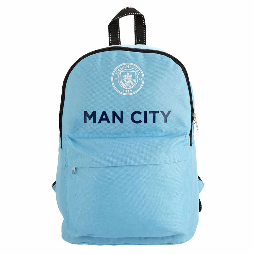 Reversible Manchester City Football Club Sports Backpack for Fans