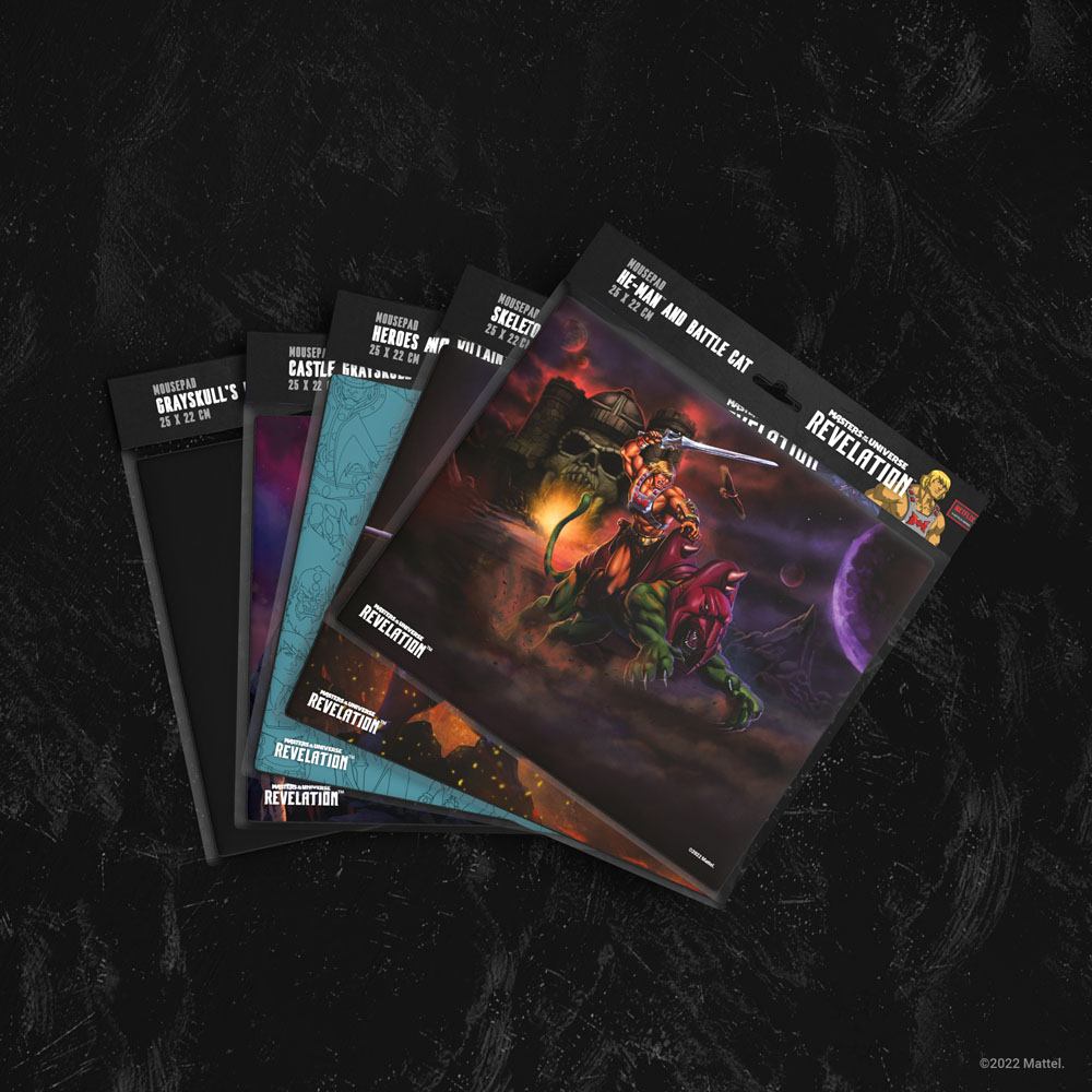 Masters of the Universe Revelation He - Man and Battle Cat Themed Gaming Mousepad
