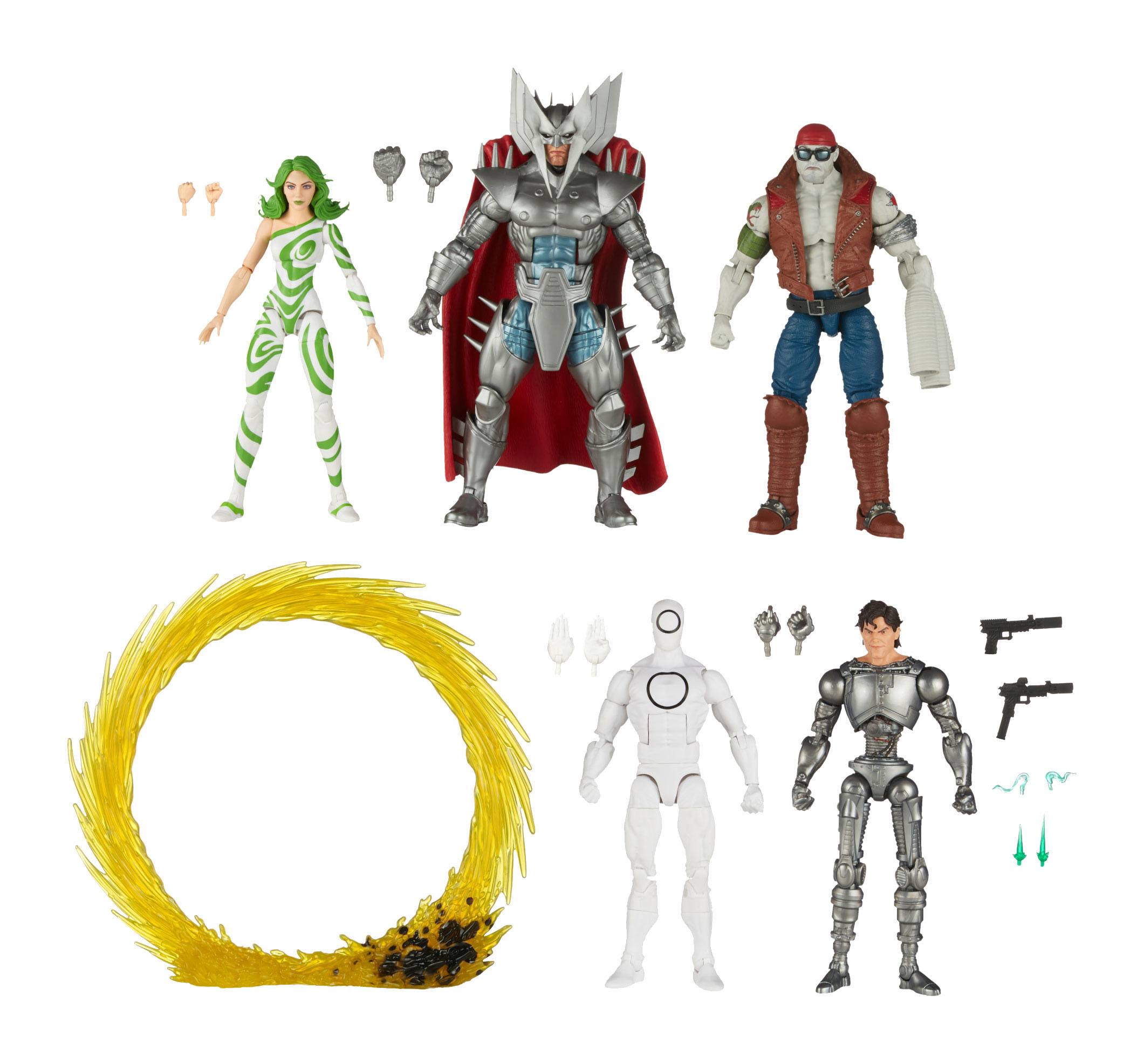 Hasbro Marvel Legends Series 5-Pack 6-Inch X-Men Villains Action Figures