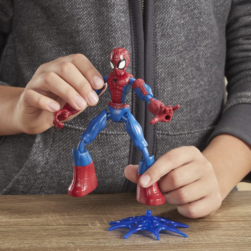 Marvel's Bendable and Flexible Spider - Man Action Figure for Kids