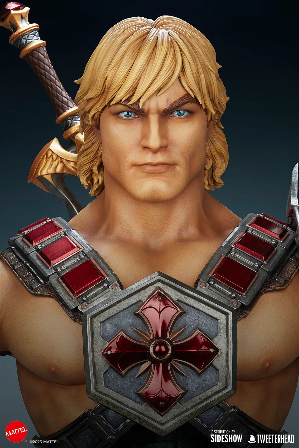 Limited Edition of 500 - Masters of the Universe Legends He-Man Life-Size Statue Bust
