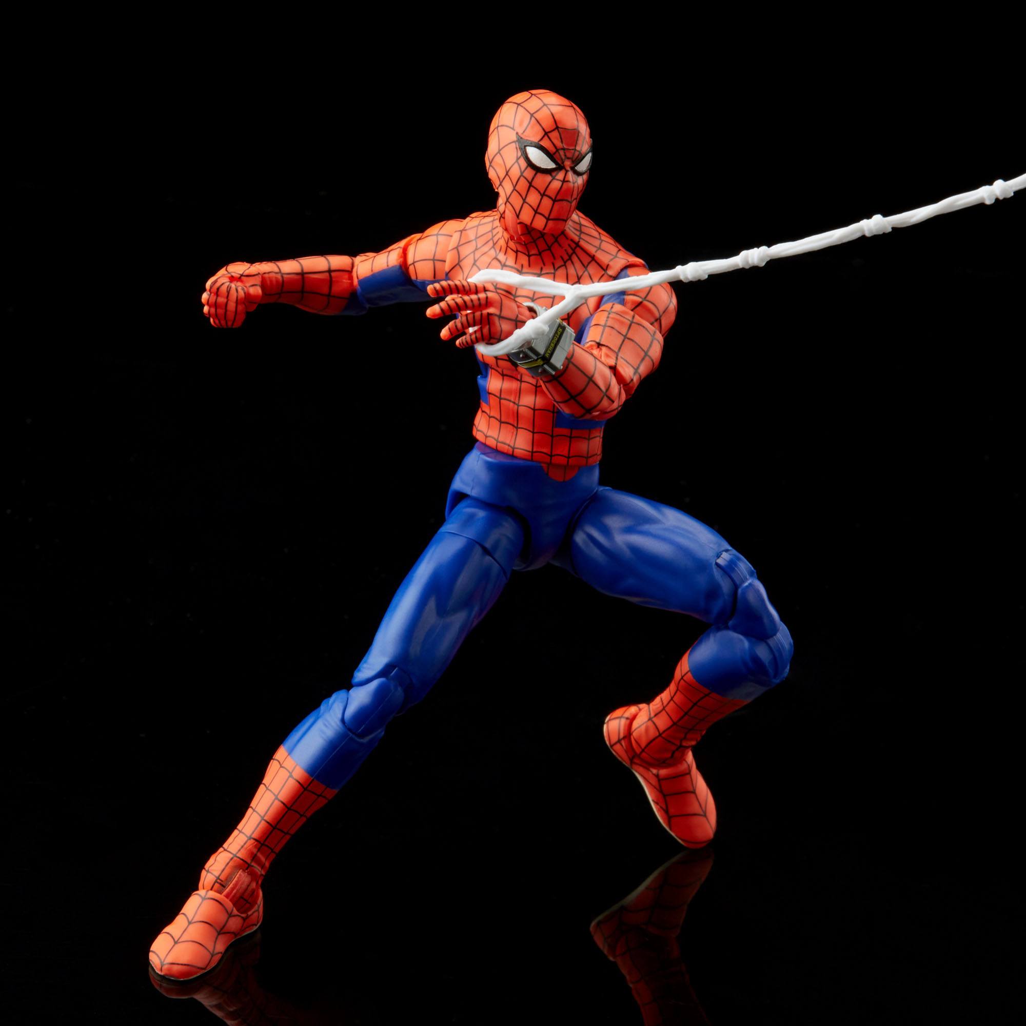Hasbro 60th Anniversary 6-Inch Premium Marvel Legends Japanese Spider-Man Action Figure