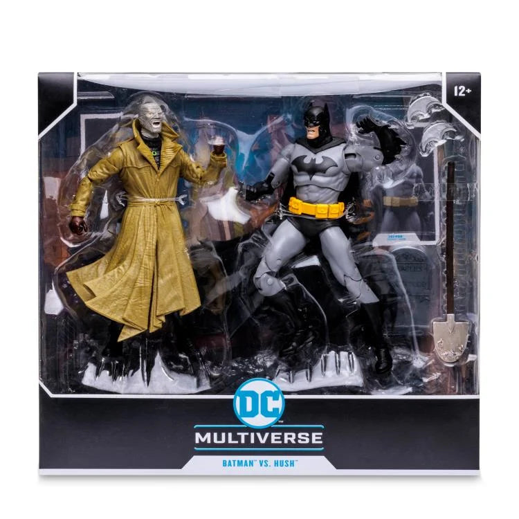 McFarlane 7 - inch DC Multiverse Batman vs. Hush Two - Pack Action Figures