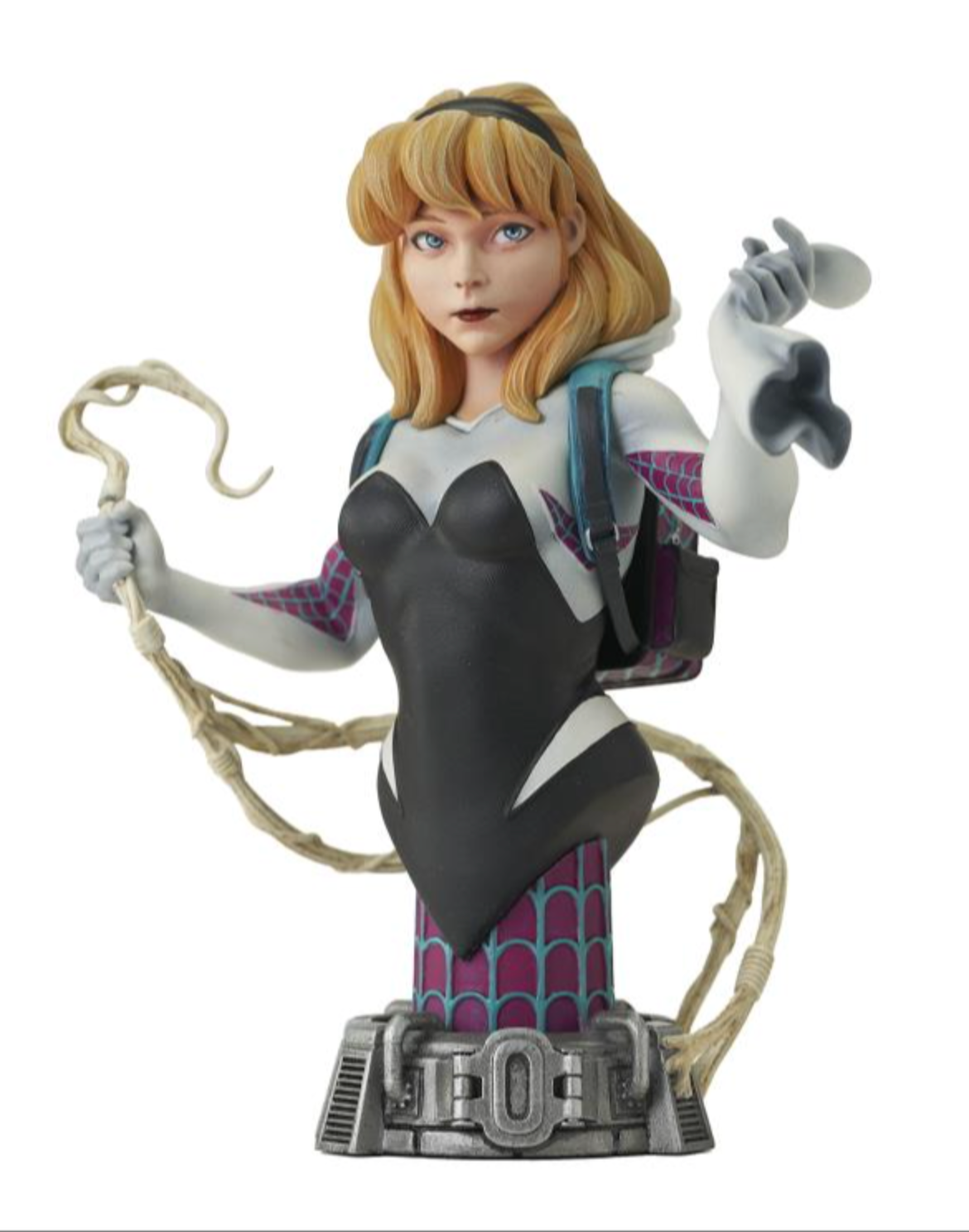 Limited Edition 1/7 Scale Collectible Bust of Marvel Comics' Ghost Spider