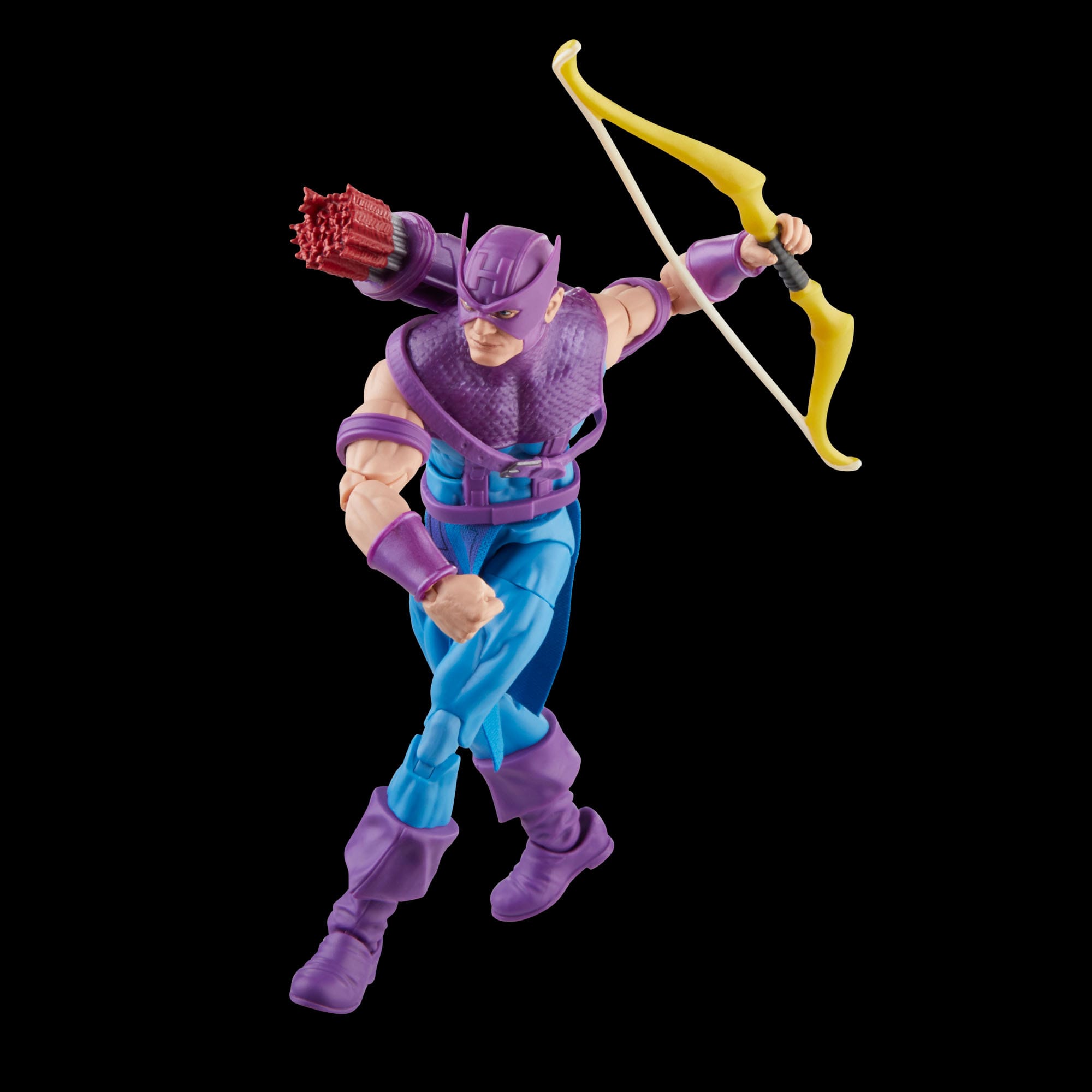 Hasbro's 6 - inch Marvel Legends Series Hawkeye with Sky - Cycle Collectible