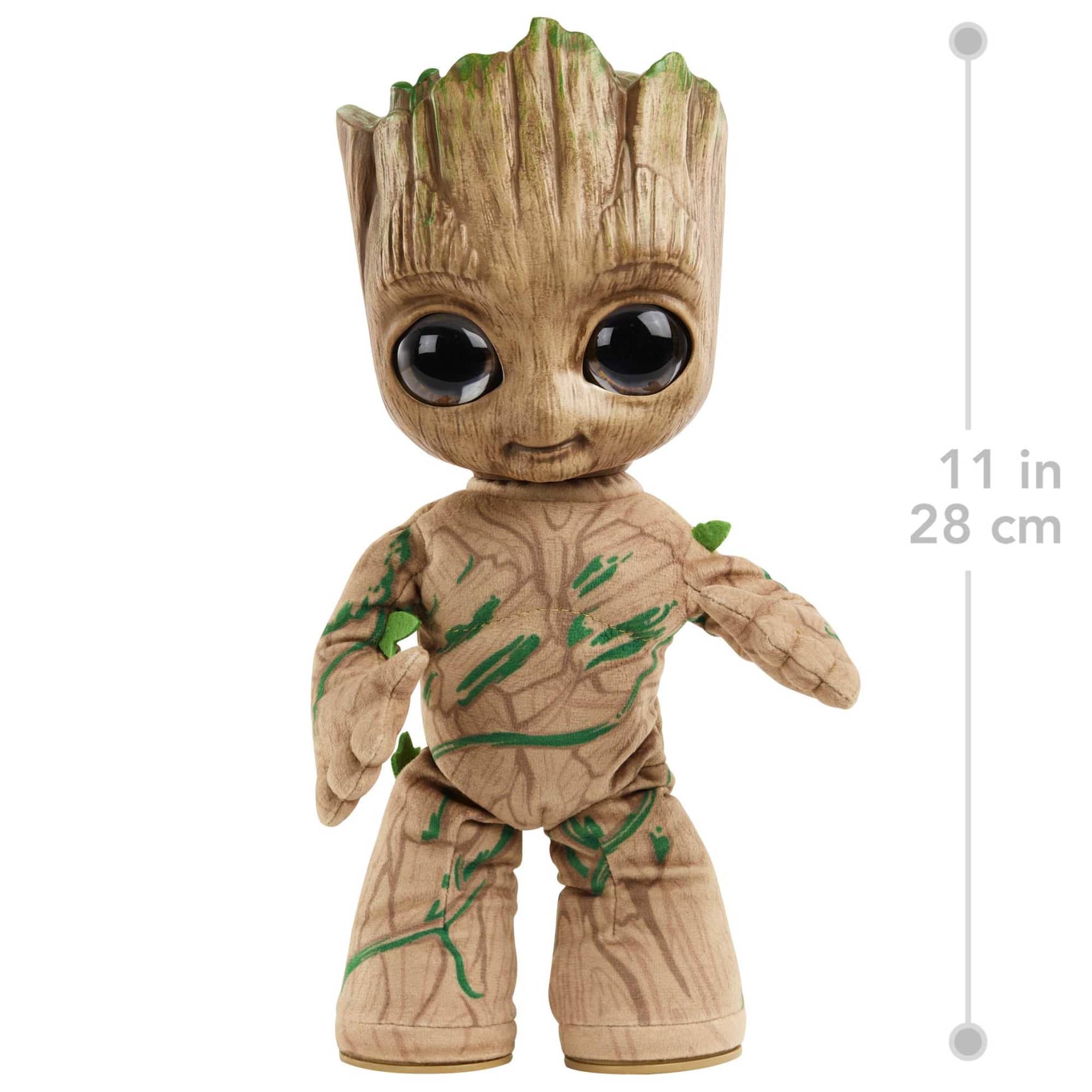 Marvel's Dancing and Talking Groovin’ Groot Interactive Plush Toy Inspired by Guardians of the Galaxy and I Am Groot