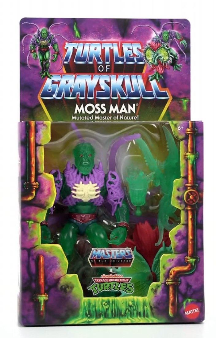 Deluxe 5.5 - inch Masters of Universe Origins Grayskull Moss Man Action Figure