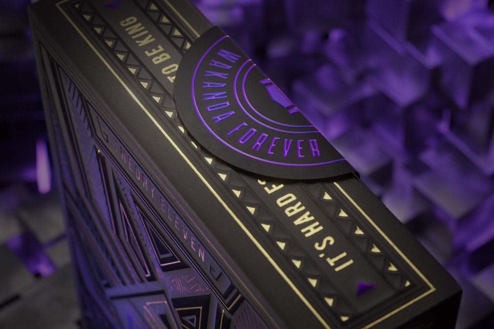 Premium Marvel Black Panther-themed Playing Cards for Card Games