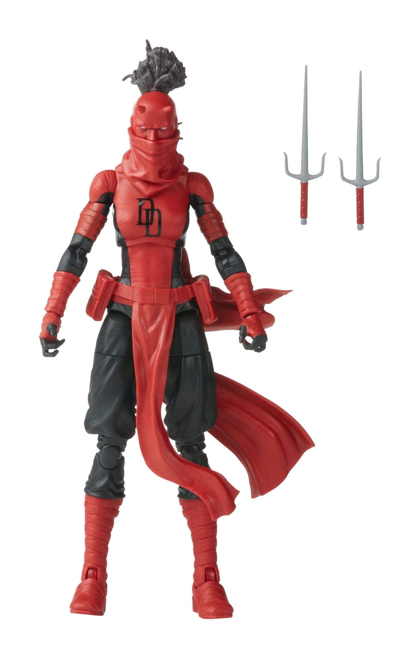 Hasbro Marvel Legends Retro-Style 6-Inch Action Figures Set: Spider-Man, Elektra Natchios as Daredevil