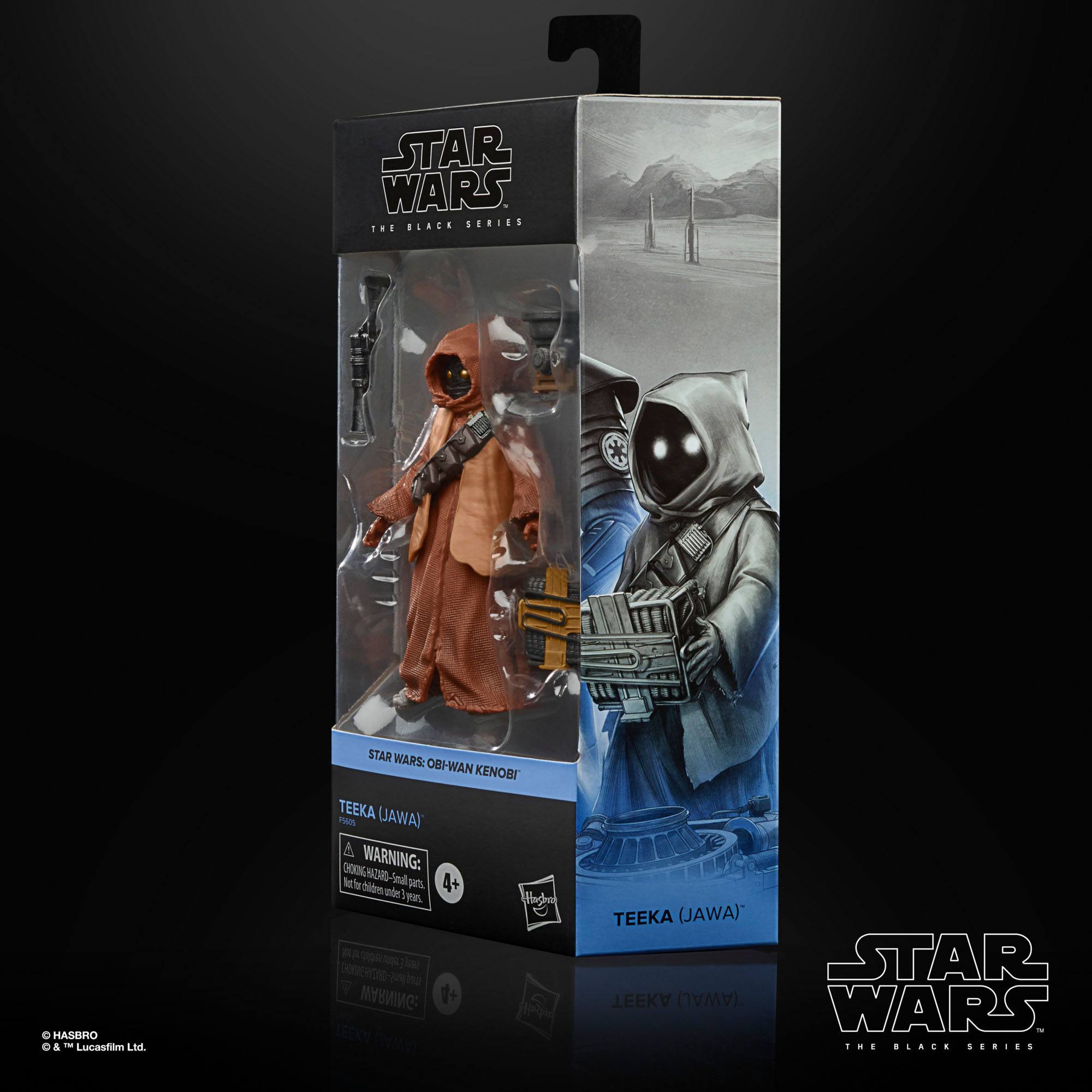 Hasbro Star Wars The Black Series 6 - Inch Scale Import - Exclusive Action Figure of Teeka (Jawa) from the Obi - Wan Kenobi Series
