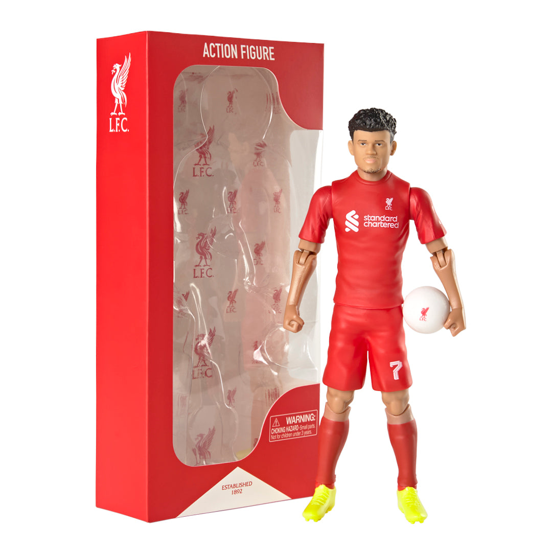 Highly Detailed Liverpool Luis Díaz #8 Collectible Action Figure