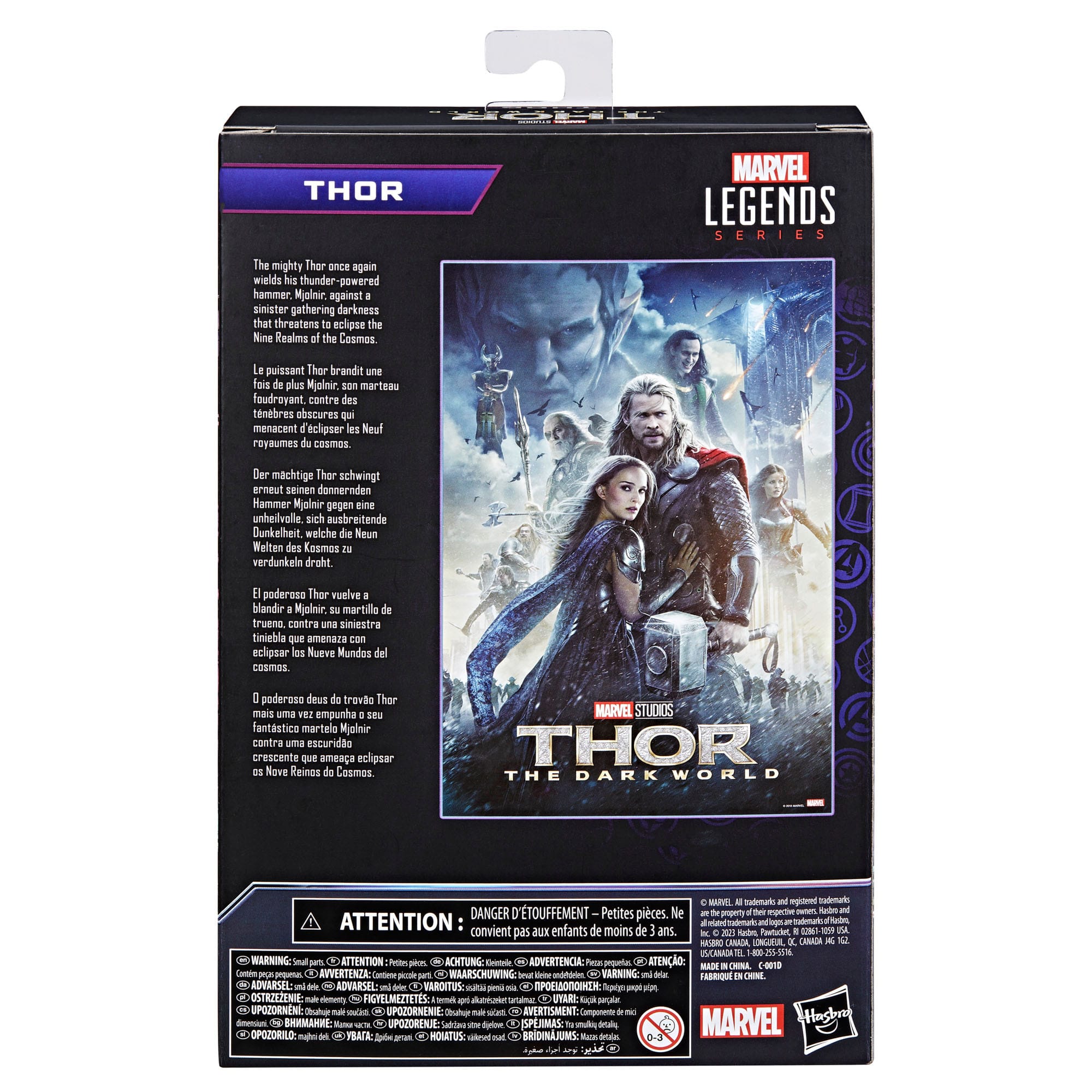 Hasbro Marvel Legends Series Infinity Saga 6-Inch Chris Hemsworth Thor Action Figure