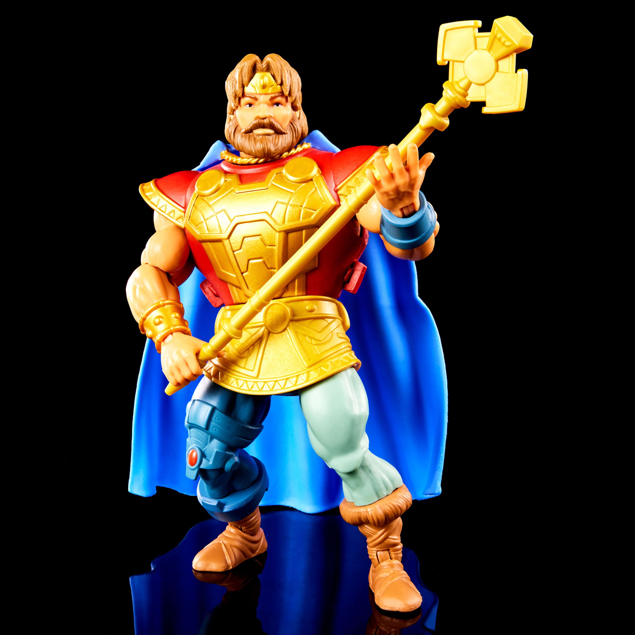 Masters of the Universe Origins Vintage-Style Young Randor Collectible Action Figure
