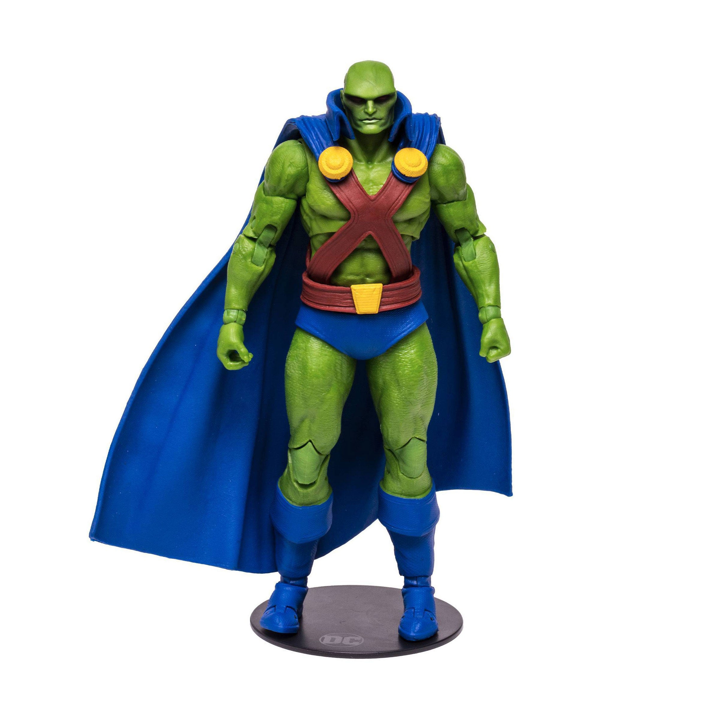 McFarlane DC Multiverse 7-Inch Collectible Action Figure - Gold Label Martian Manhunter Toy