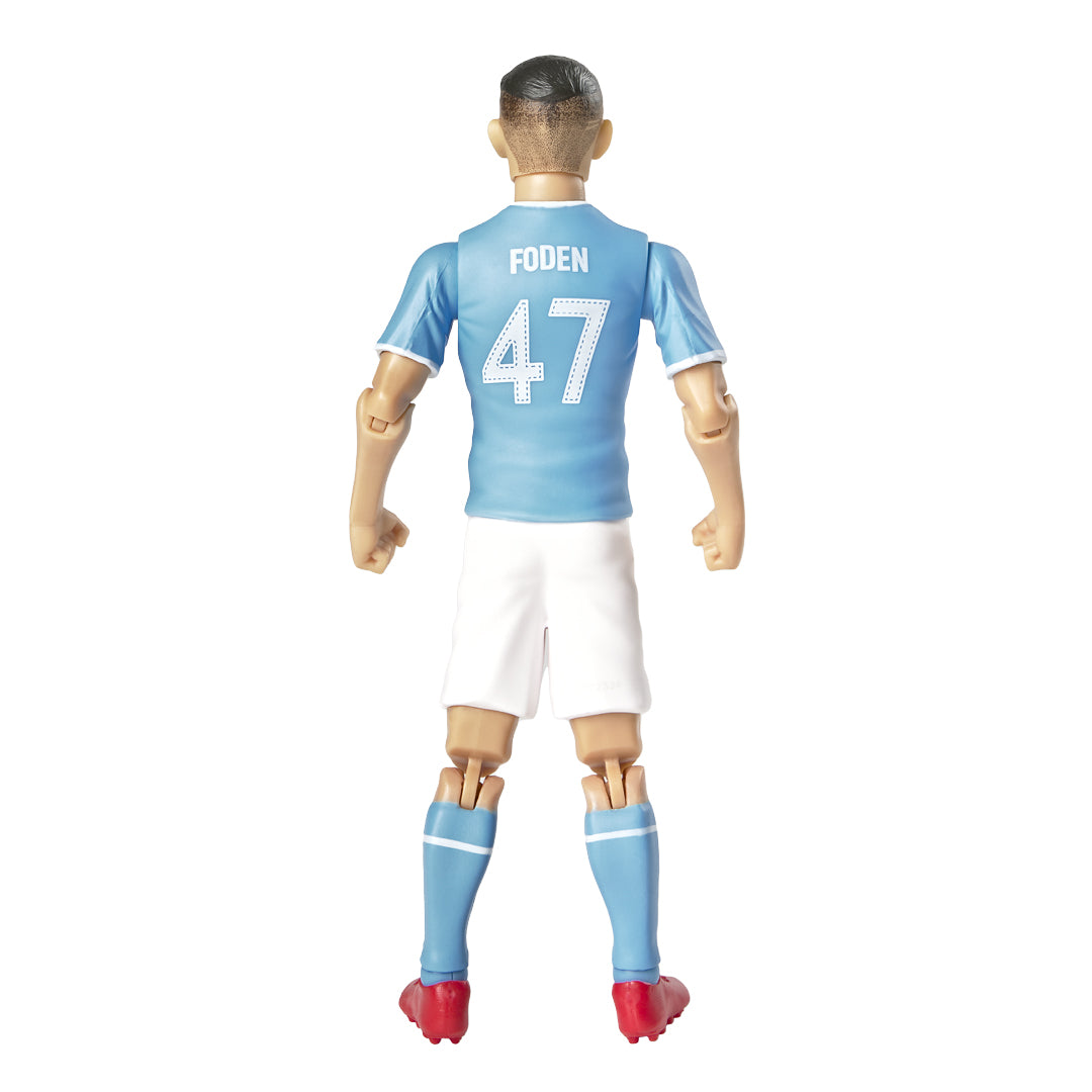 High - Quality Manchester City Phil Foden No. 8 Football Action Figure Collectible