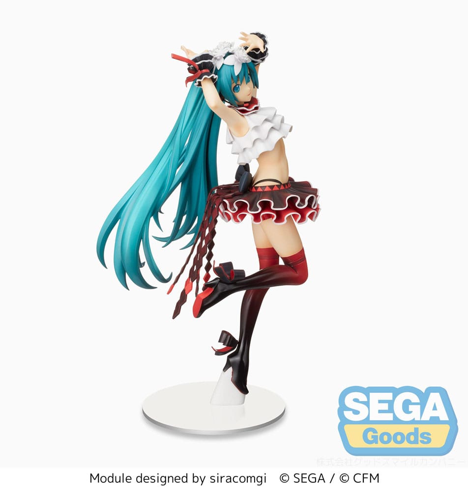 Sega's Super Premium Hatsune Miku Figure from Project DIVA MEGA39's (Breathe With You)