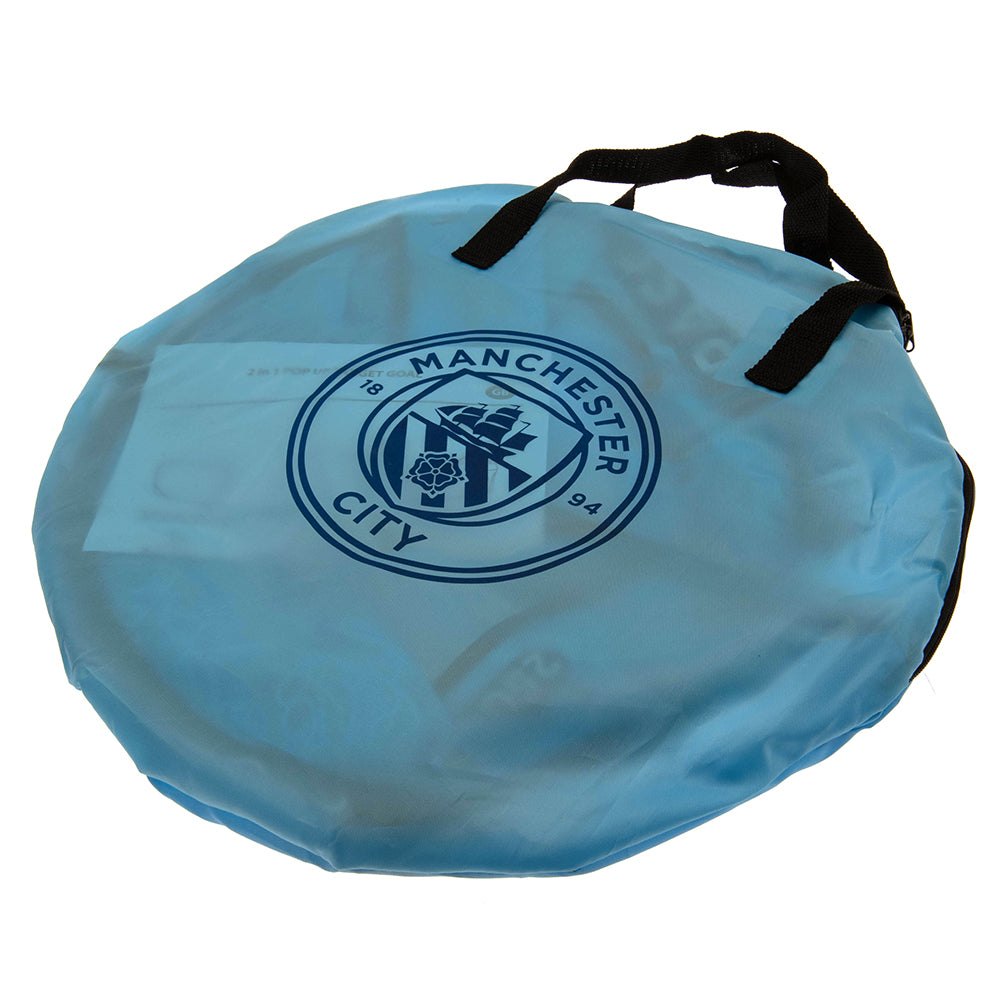 Outdoor Pop - Up Manchester City FC Football Training Target Goal