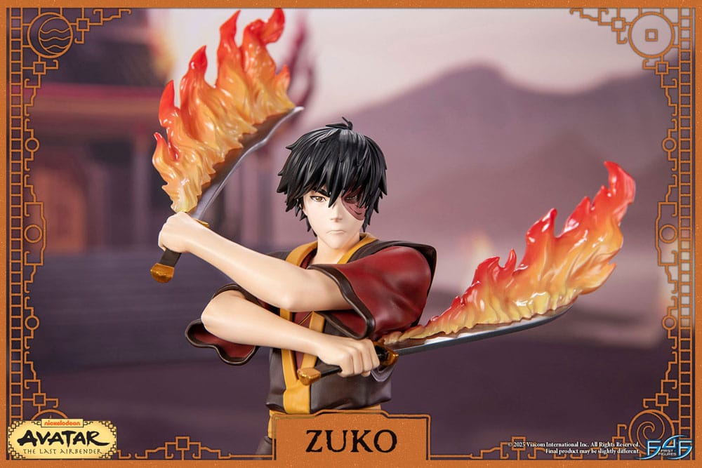First 4 Figures Limited Edition Collectible Statue of Zuko from Avatar The Last Airbender