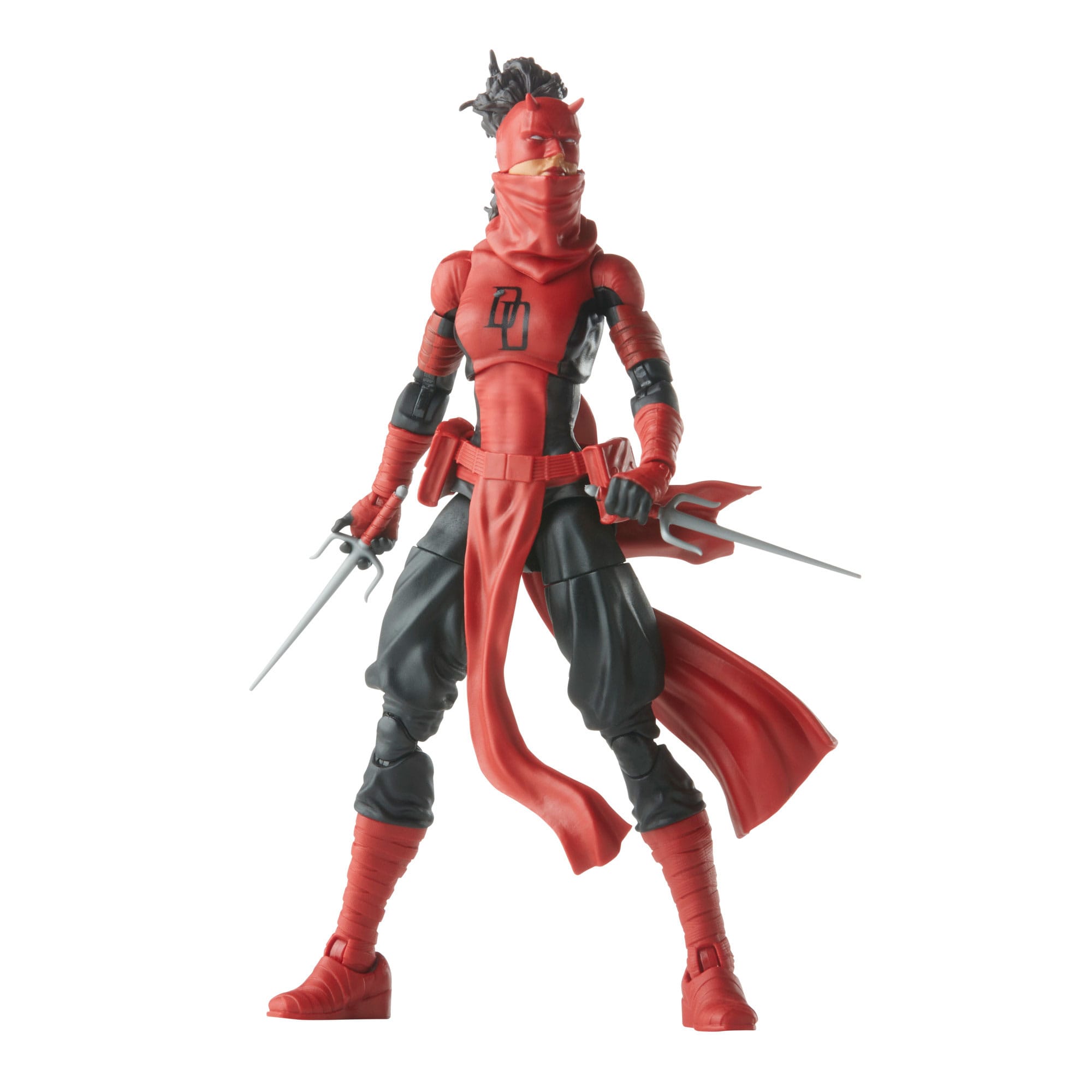 Hasbro Marvel Legends Retro-Style 6-Inch Action Figures Set: Spider-Man, Elektra Natchios as Daredevil
