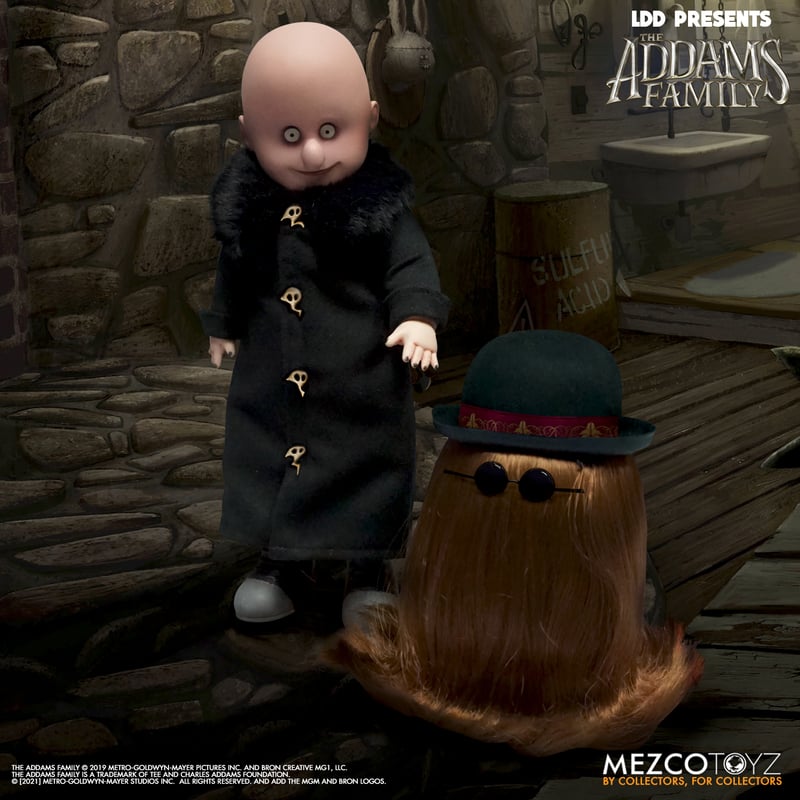 Living Dead Dolls' Exclusive The Addams Family Collection: Fester & It Two - Piece Doll Set