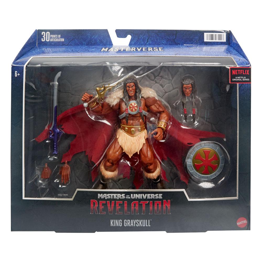 Mattel Masterverse Deluxe 18cm Masters of the Universe King Grayskull Action Figure