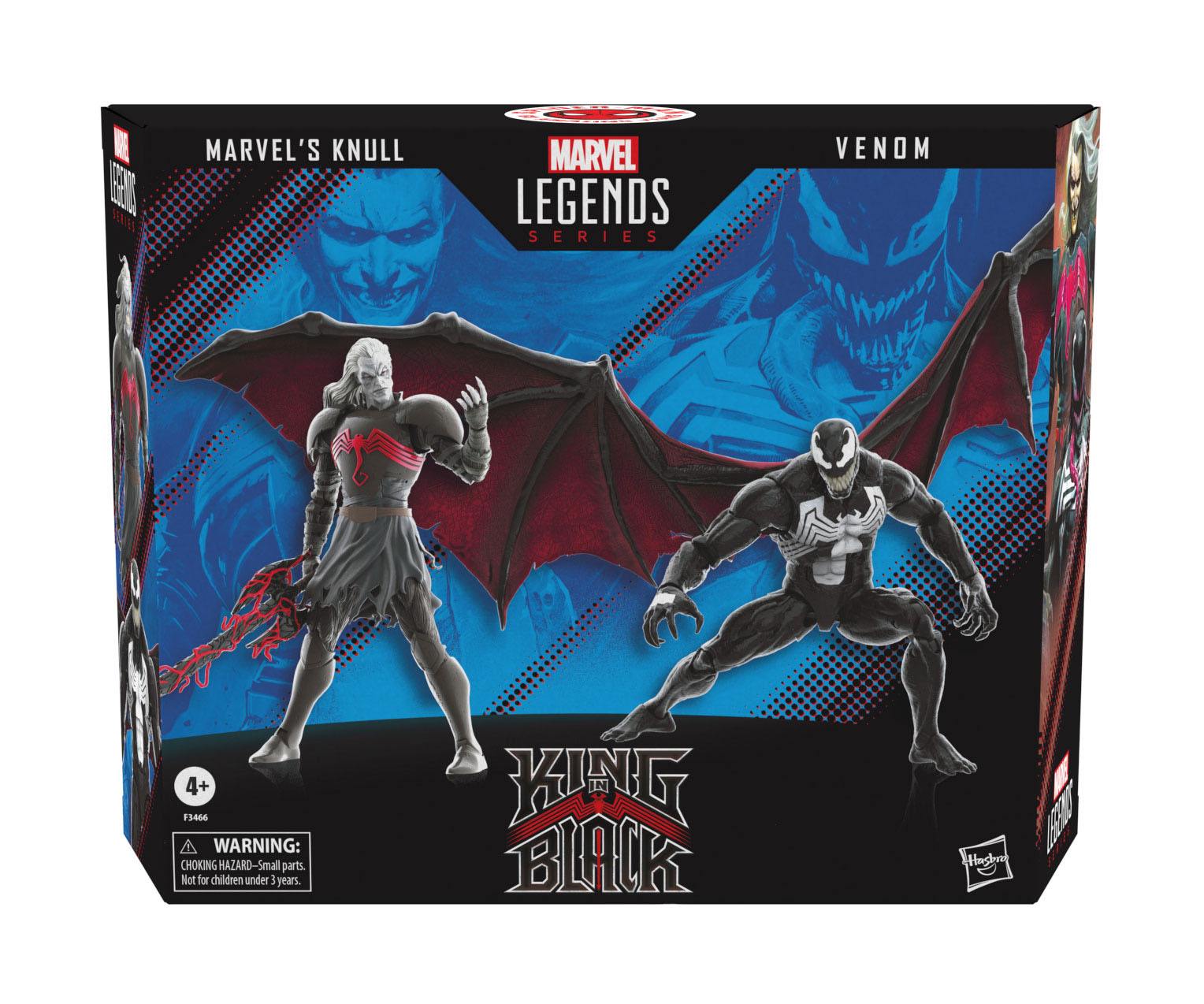 Marvel Legends 60th Anniversary 6-Inch Knull and Venom 2-Pack Action Figures