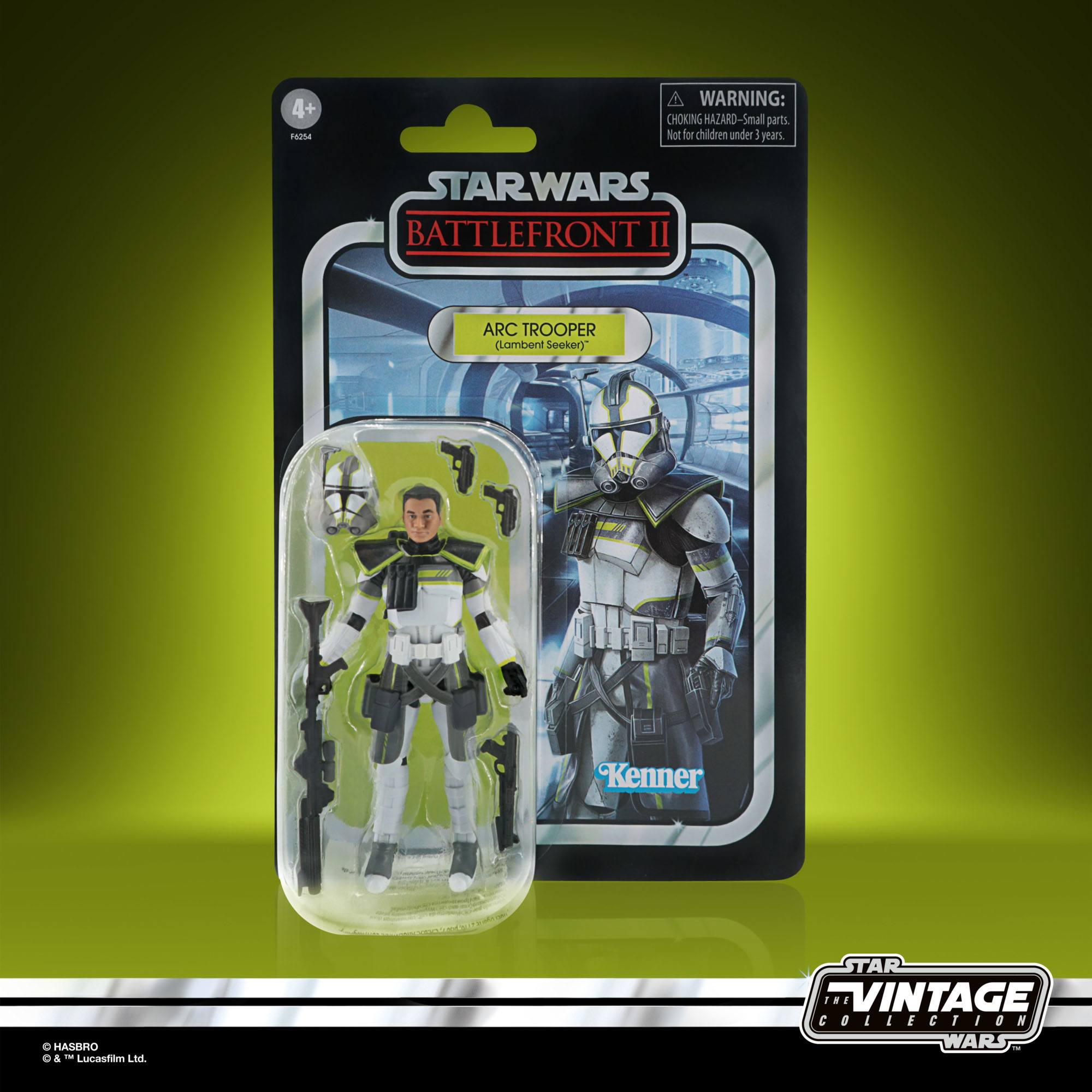 Hasbro Star Wars Vintage Collection 3.75-inch ARC Trooper (Lambent Seeker) Action Figure