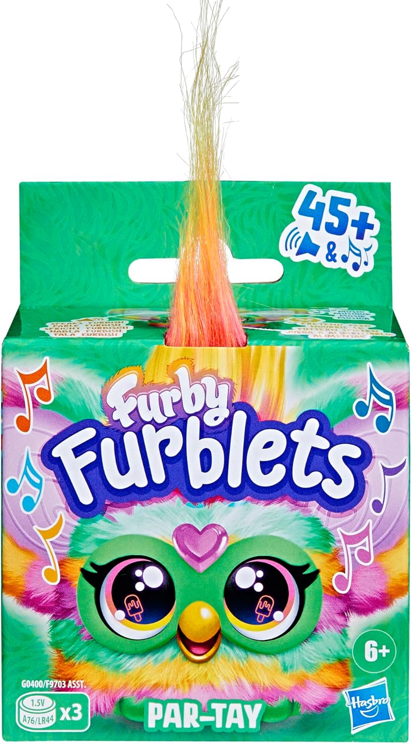 Funky Mini Furby Furblet Par-Tay Toy for 6+ Year Olds