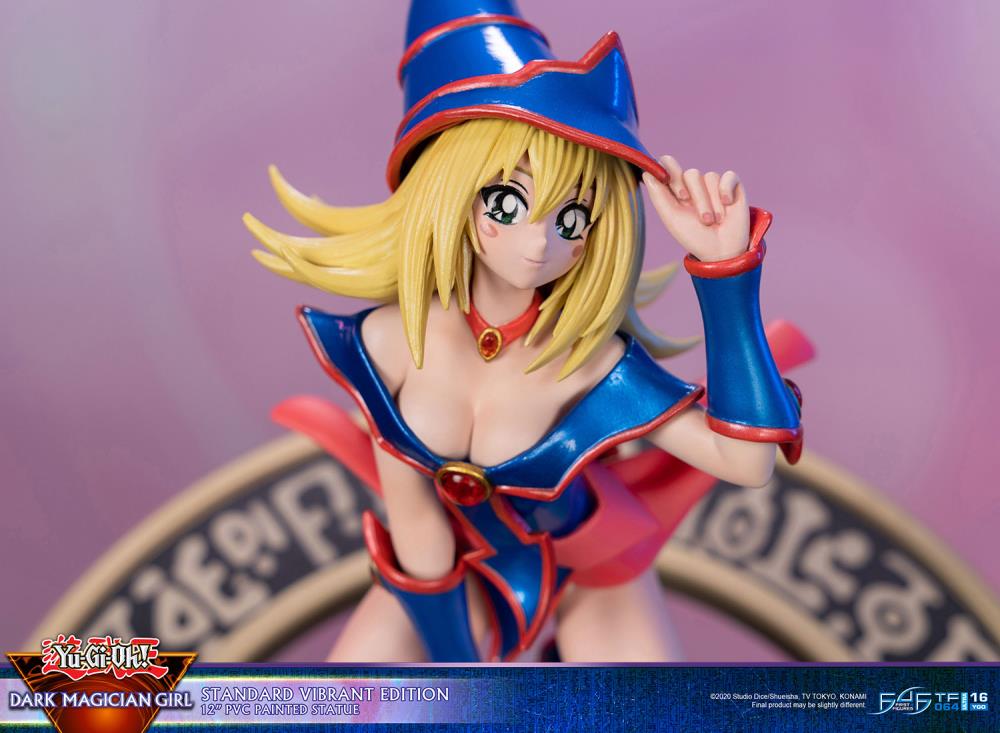 First4Figures Yu-Gi-Oh! Standard Vibrant Edition Dark Magician Girl Statue
