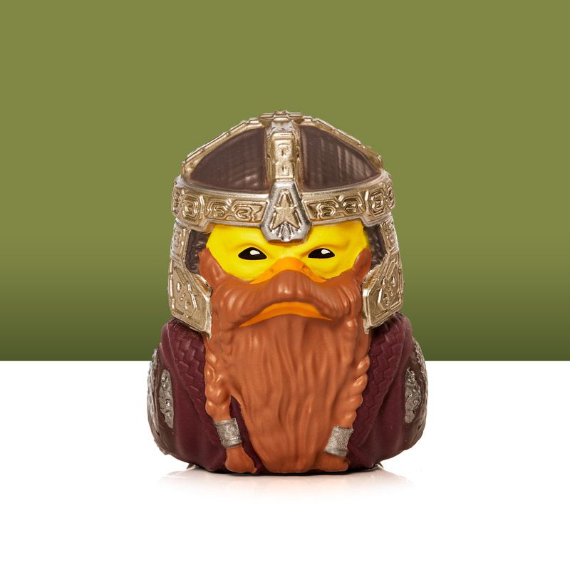 Miniature Lord of the Rings Tubbz - Cosplaying Duck Gimli Collectible