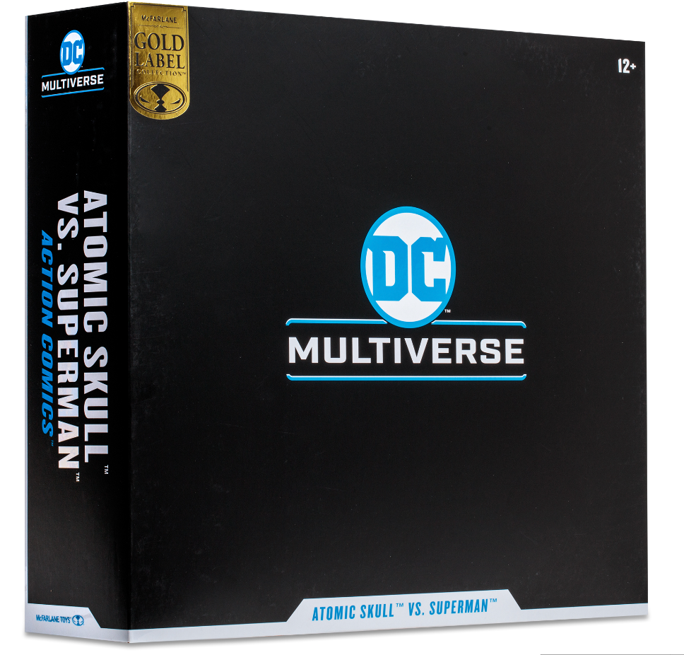 McFarlane DC Multiverse 7-Inch Gold Label 2-Pack: Atomic Skull vs. Superman Action Figures