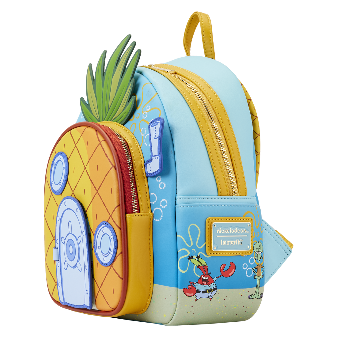 Loungefly SpongeBob Pineapple House Adjustable Mini Backpack - Officially Licensed