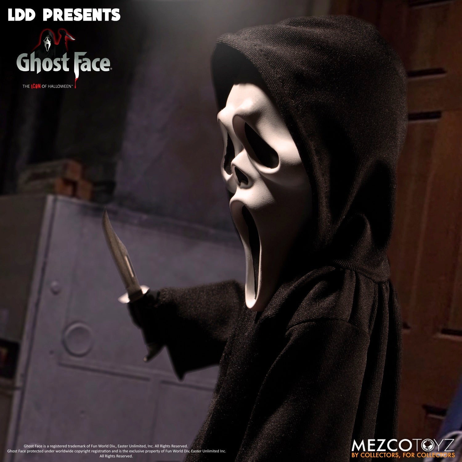 Living Dead Dolls' Scream - Inspired Ghost Face Collectible