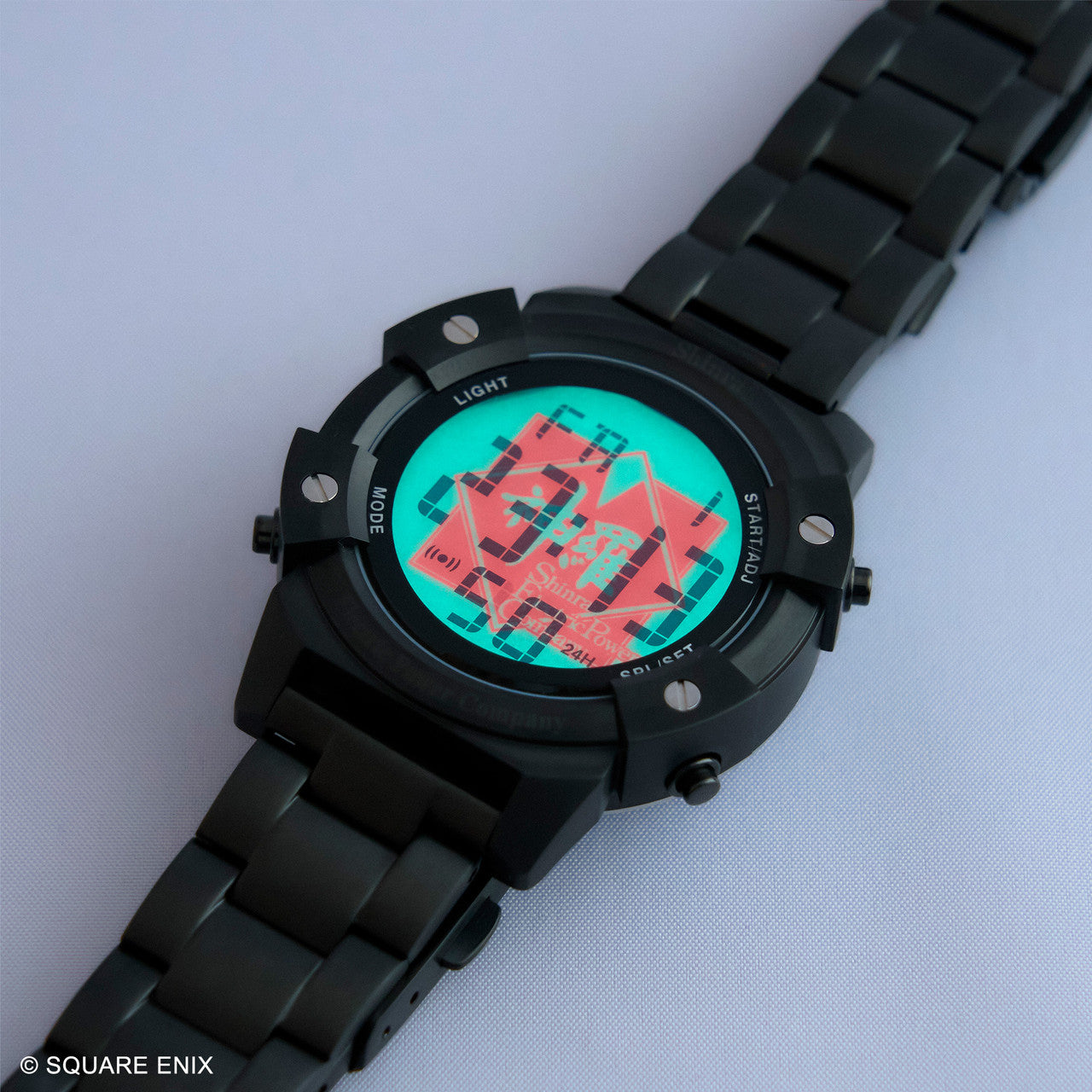 Shinra-inspired Final Fantasy VII Remake Digital Wristwatch