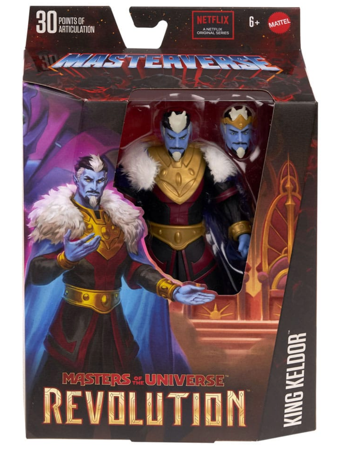 Masters of the Universe Revolution Masterverse 7-Inch King Keldor Action Figure