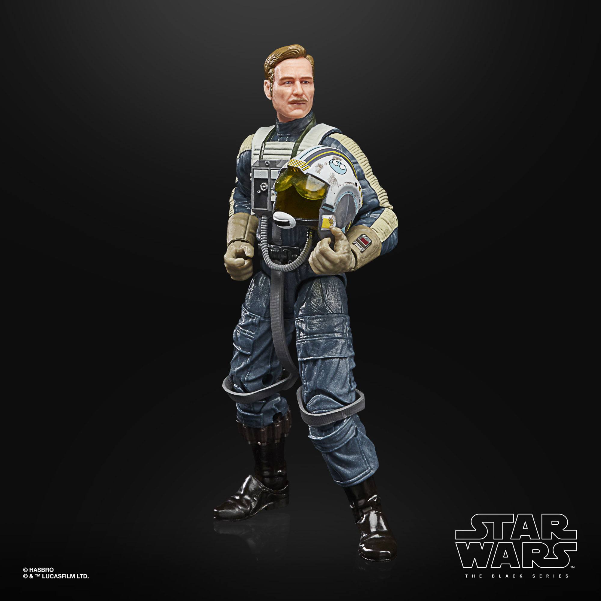 Hasbro Star Wars The Black Series 6-Inch-Scale Action Figure of Antoc Merrick, the Blue Leader
