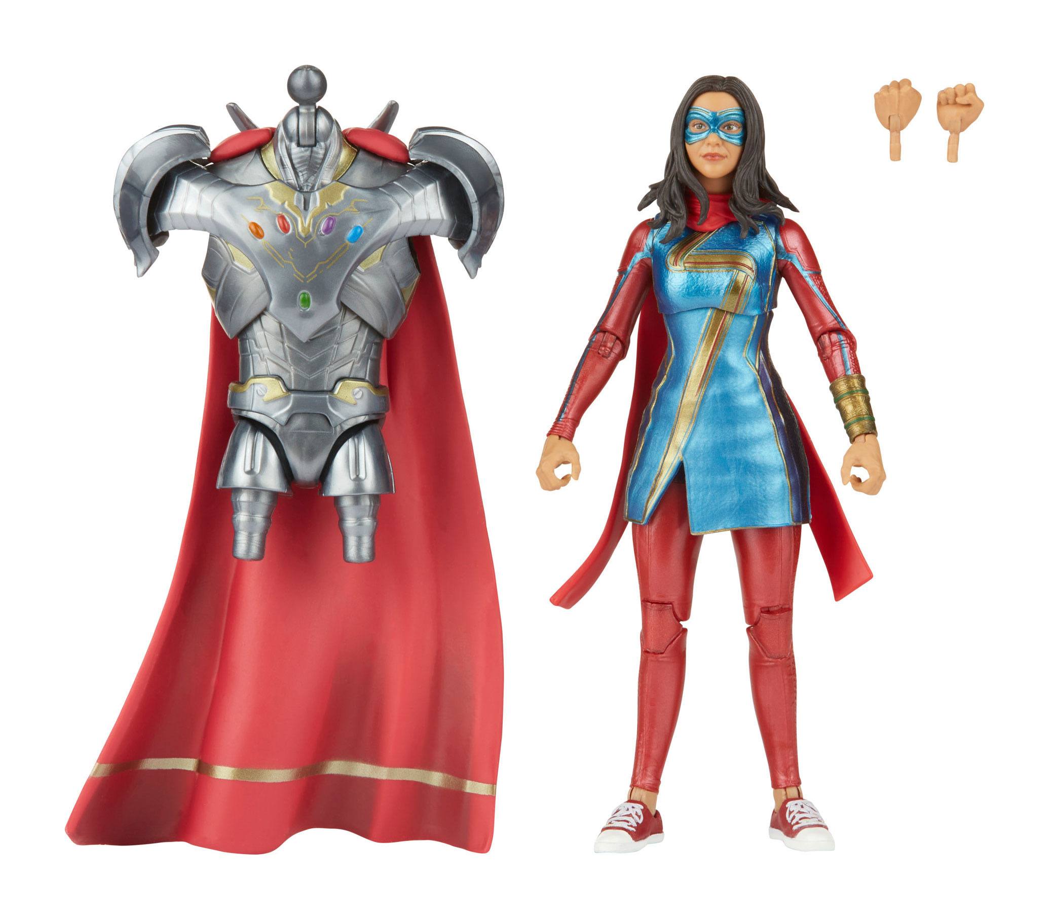 Hasbro's Premium Marvel Legends Series 6-Inch Collectible Action Figure of Ms. Marvel from Disney Plus