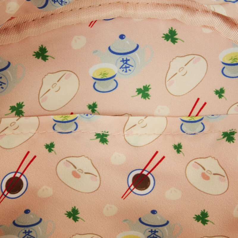 Loungefly Disney - Pixar Bao Themed Bamboo Steamer - Shaped Crossbody Handbag for Carrying Belongings