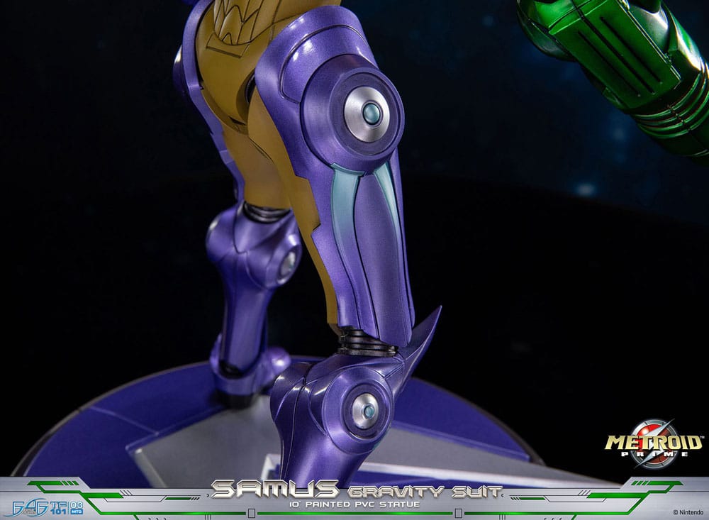 First4Figures Standard Edition PVC Statue of Samus in Metroid Prime Gravity Suit