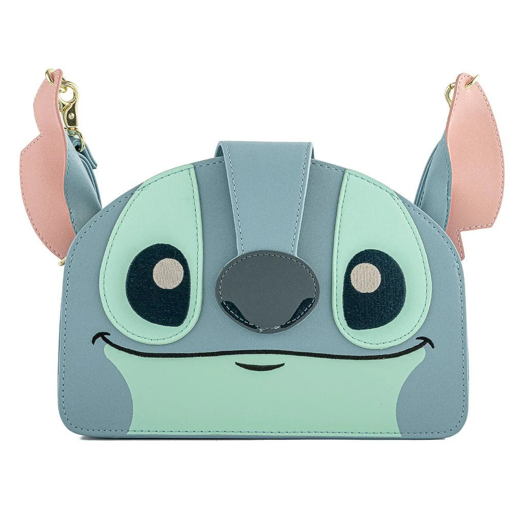 Loungefly Disney Lilo & Stitch Luau Cosplay Adjustable Crossbody Purse