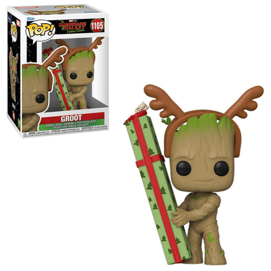 Marvel Guardians of the Galaxy Groot Holiday Special Collectible Funko Pop! Vinyl Figurine