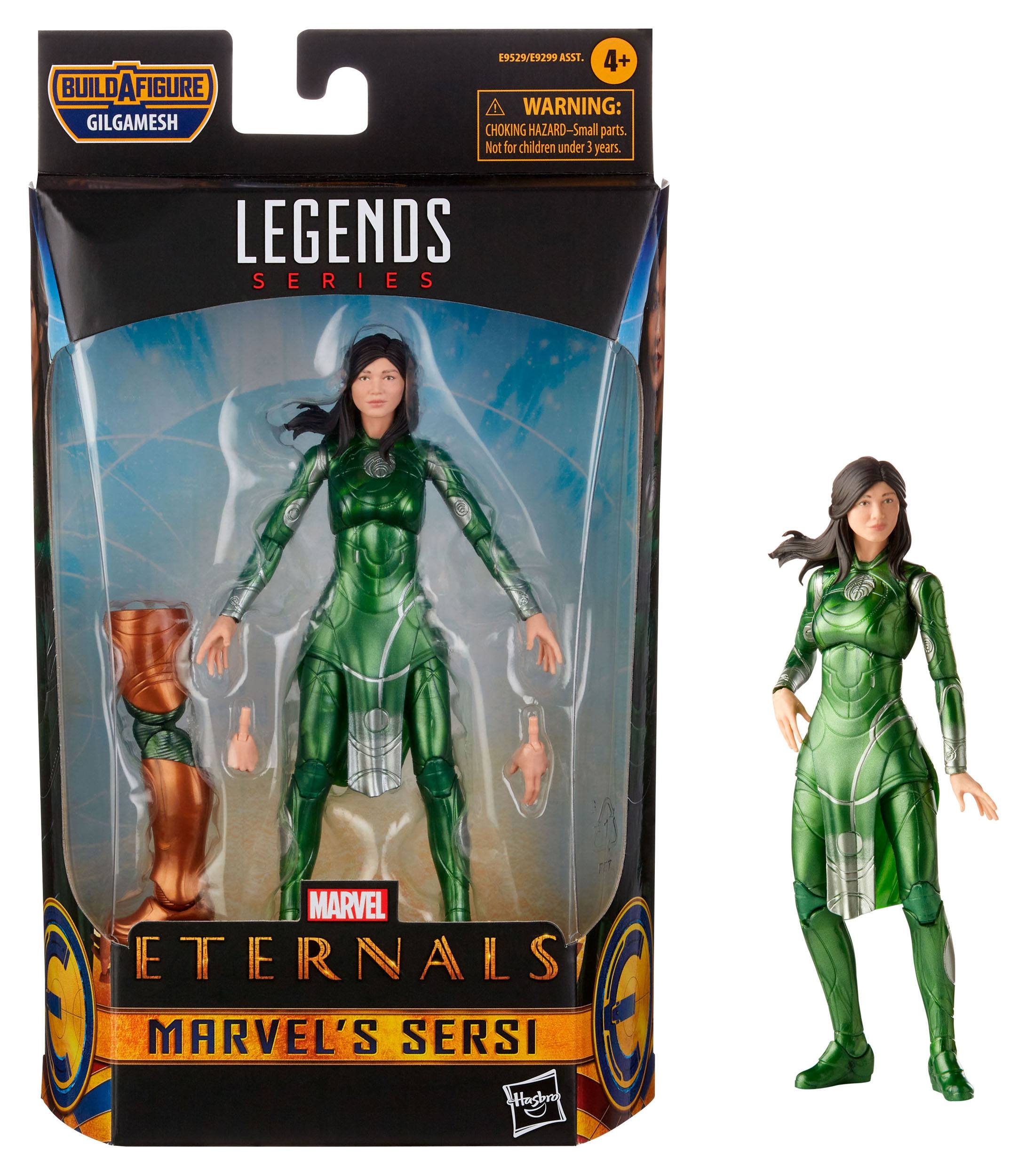 Hasbro's Highly Detailed 6-Inch Action Figure of Marvel Legends Series - The Eternals' Marvel's Sersi, a Must - Have for Collectors