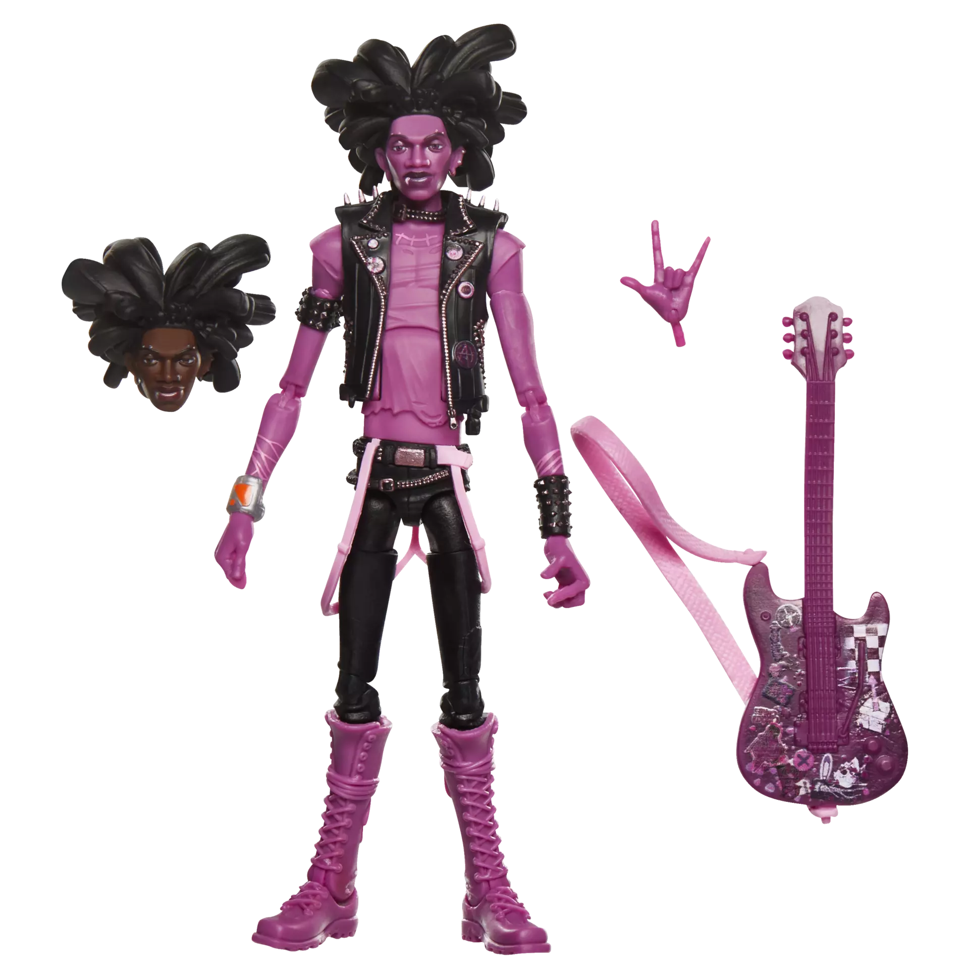 Marvel Legends Series 6-Inch Scale Action Figure - Spider-Man Across the Spider-Verse Spider-Punk Collectible Toy