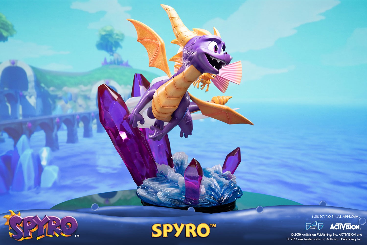 First4Figures Highly Detailed Spyro from Reignited Trilogy Statue