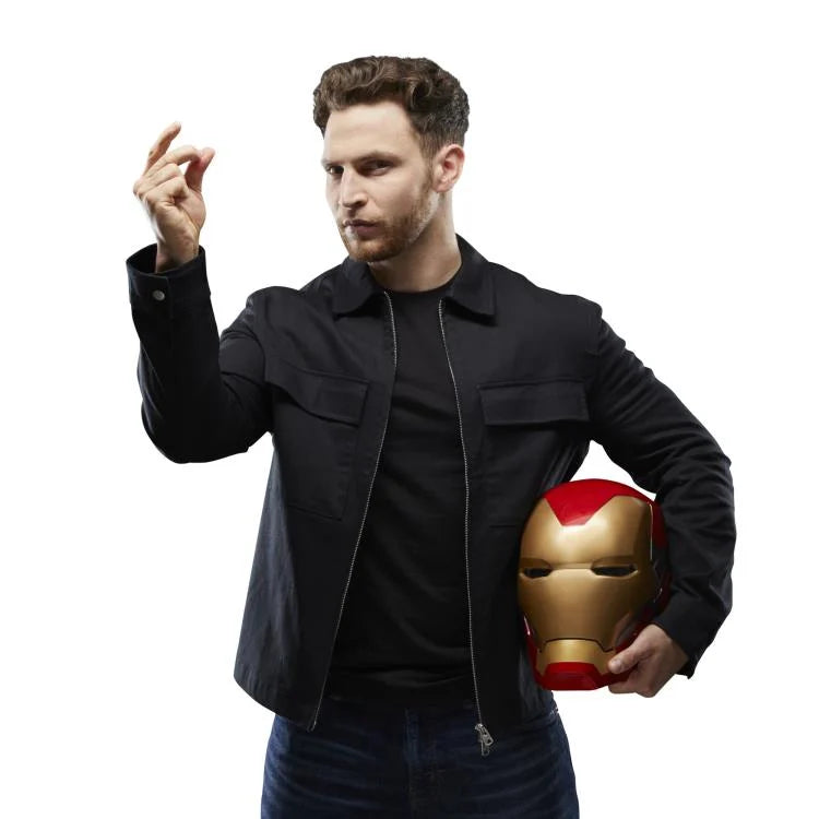 Marvel Legends 1/1 Scale Electronic Iron Man Mark LXXXV Helmet from Avengers Endgame