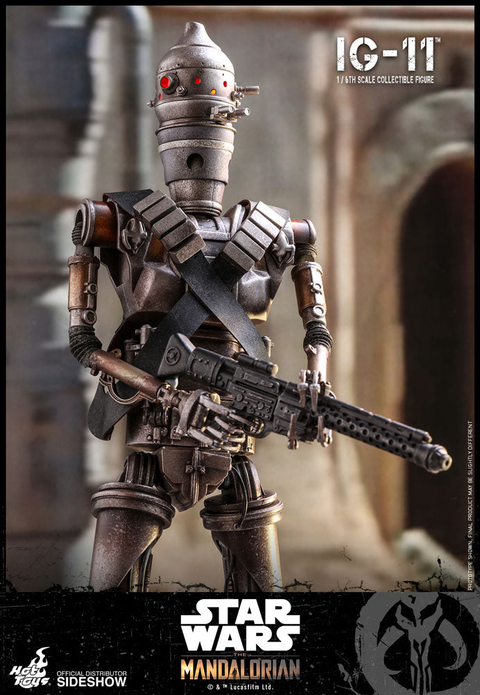 Hot Toys 1:6 Scale Star Wars Mandalorian IG-11 Detailed Collectible Figure